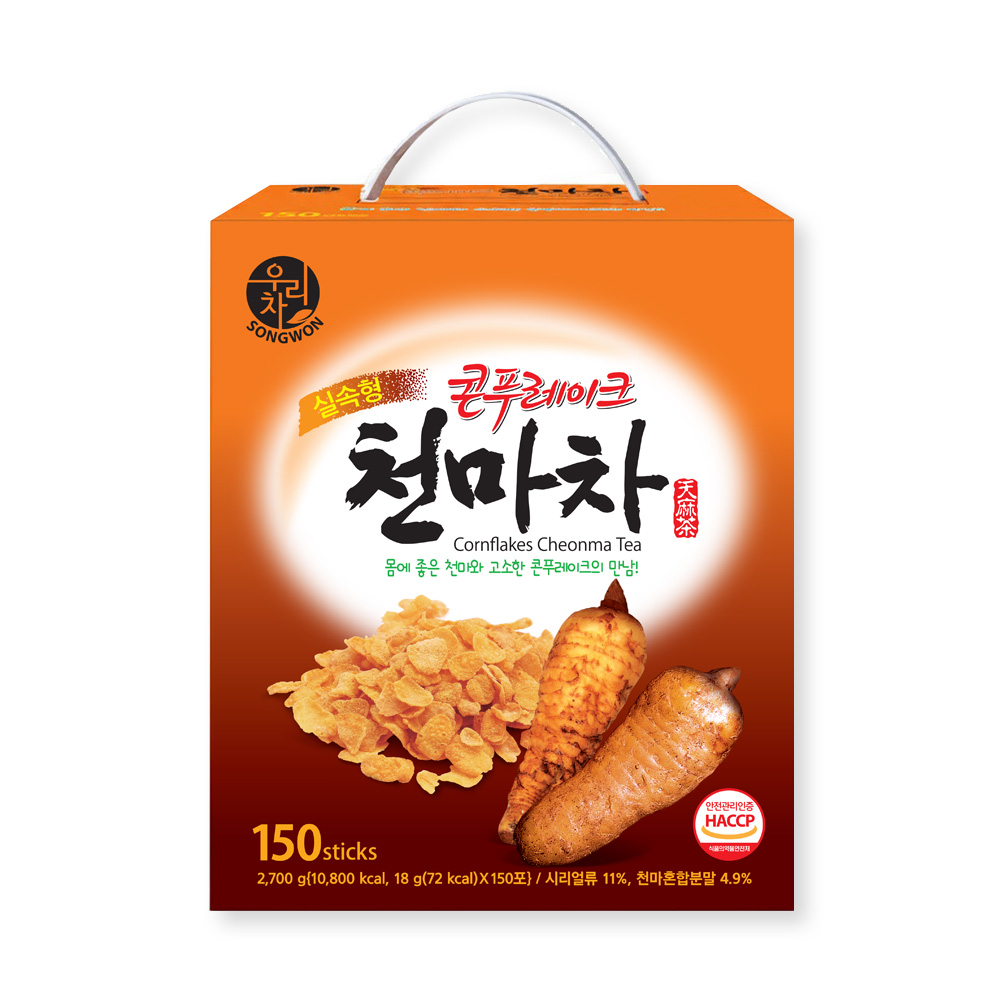 우리차 콘푸레이크 천마차 150T, 18g, 150개입, 1개 25,000원