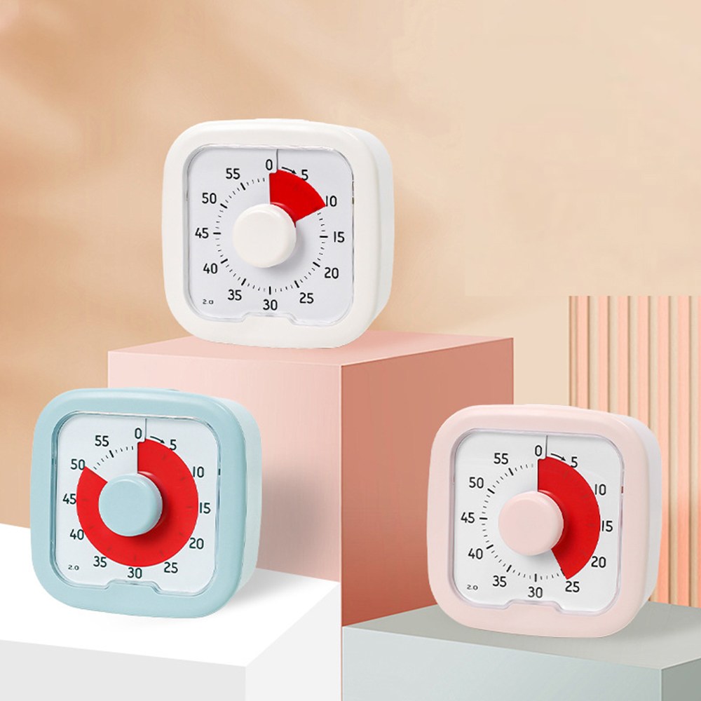 에스준 뽀모도로 타이머 무소음 공부 스터디 쿠킹 타임 알람시계 11,900원