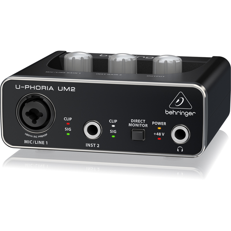 호환 BEHRINGER UMC22 마이크 앰프 라이브 레코딩 외부 사운드 카드 USB 오디오 인터페이스 인기 92,800원