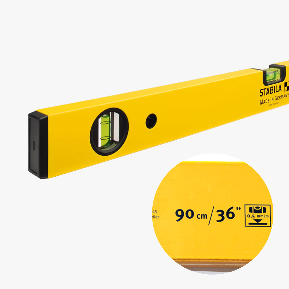 스타빌라 수평기 일반형 타입70 바이알 알루미늄 정밀수평계 900mm(36) 38,600원