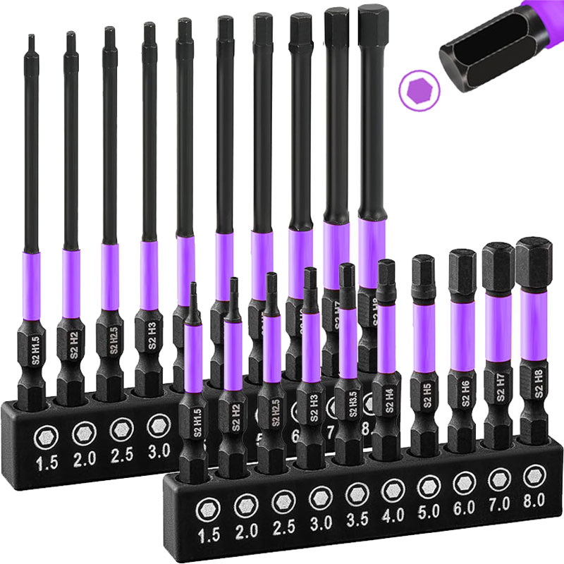 [ 독일 공정 기준]육각비트 강력자성 육각비트 렌치 임팩비트세트 세트 15,080원