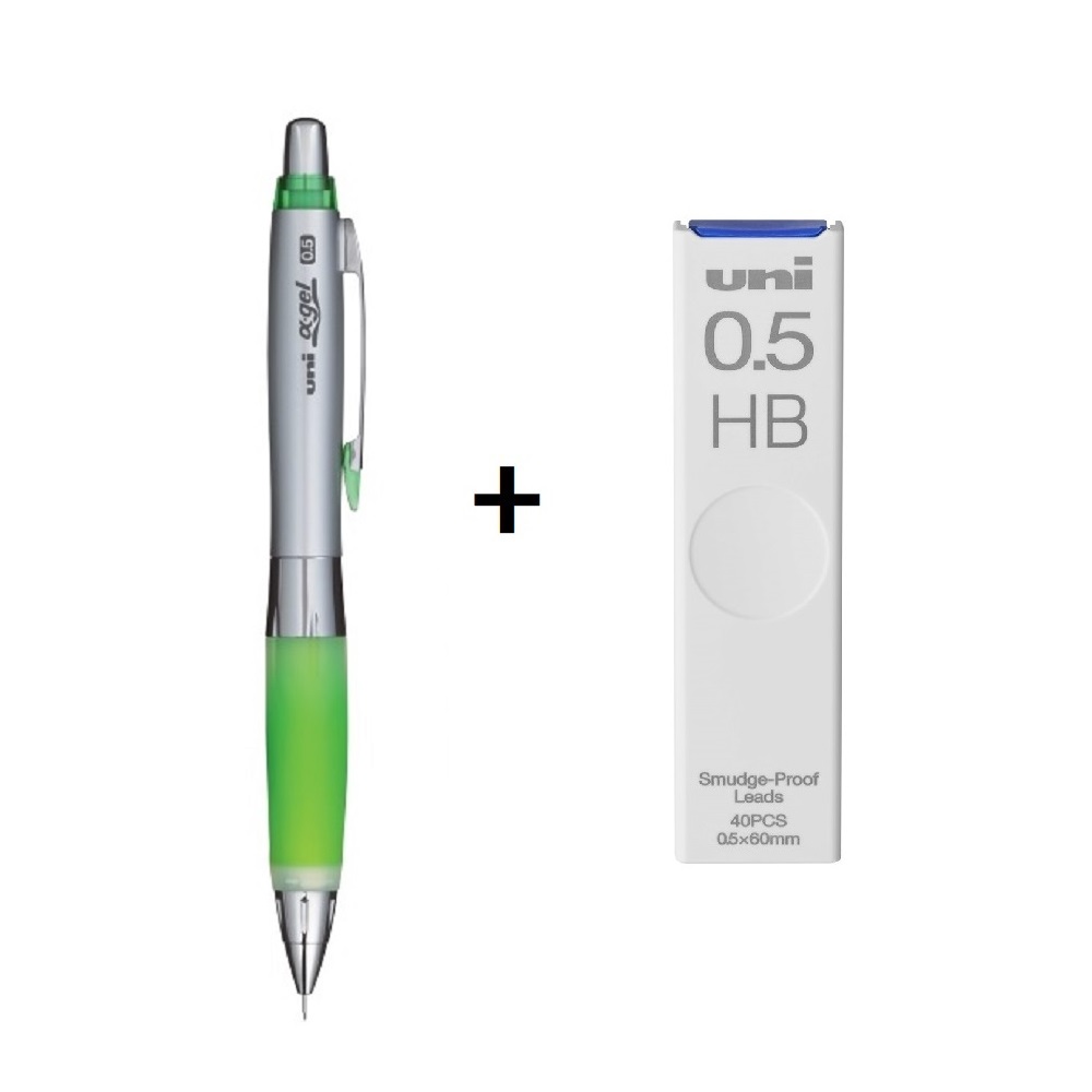 유니볼 알파겔 흔들이 샤프 M5-617 0.5 샤프 1개 + 샤프심 1개 무료배송 10,700원