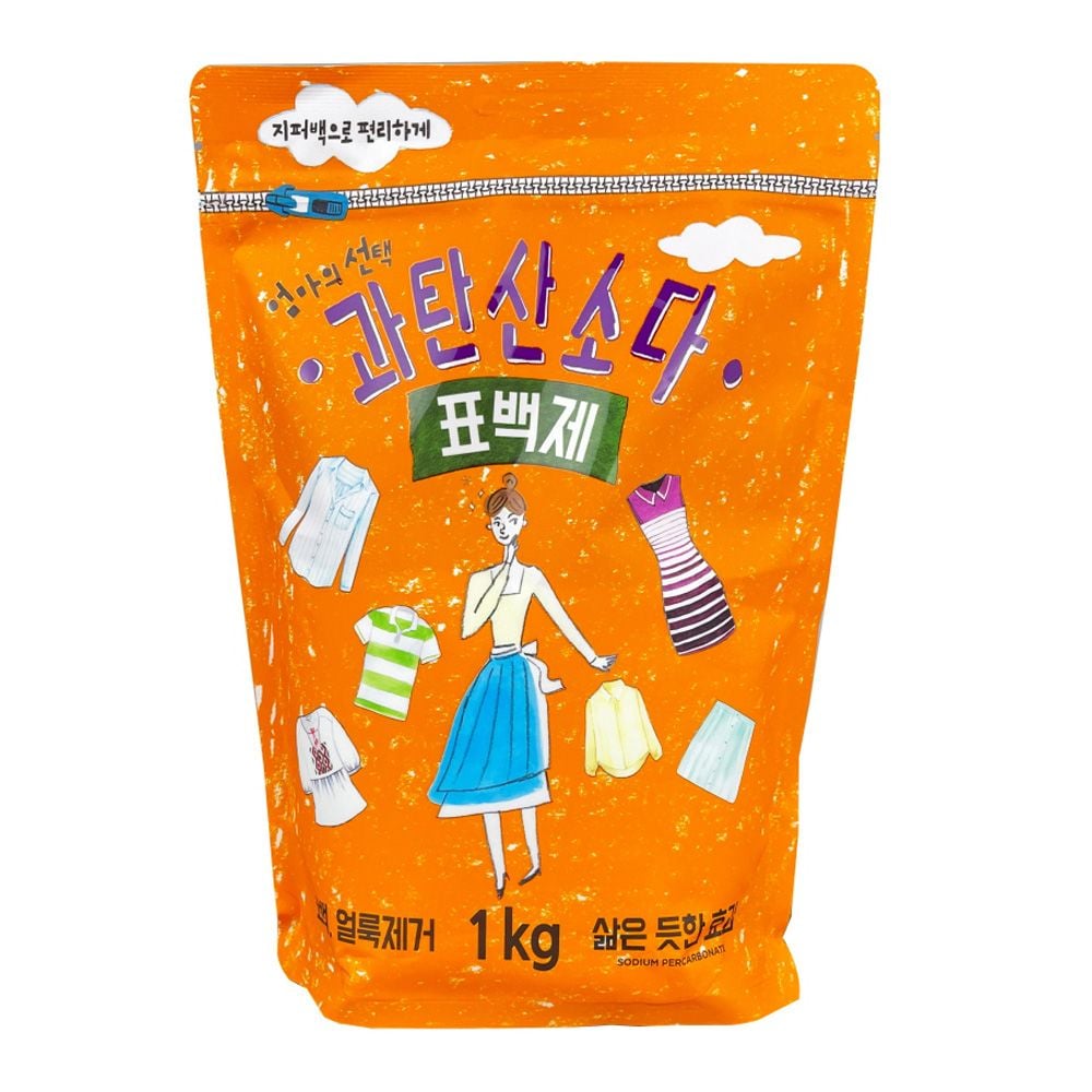 애경 엄마의 선택 과탄산소다 1kg -o 베이킹소다 구연산 찌든때제거 14,690원