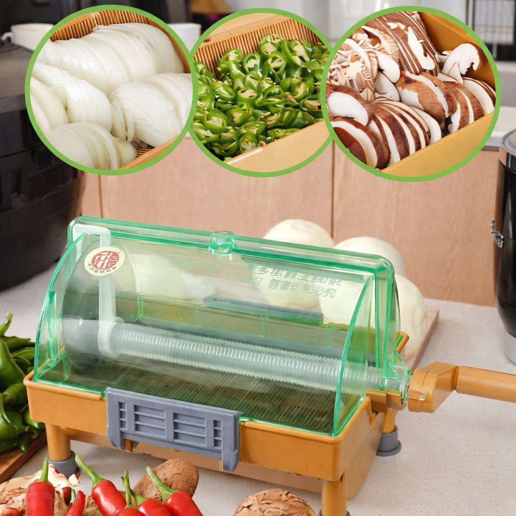 뷰리어스 업소용 대용량 20초 파워 회전 야채 절단기, 1개, 그린 101,600원