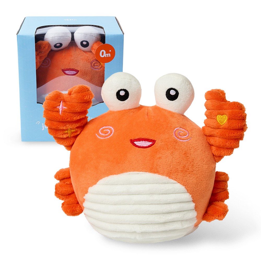 아이블린 놀아 주는 쩜플 터미타임 멜로디 녹음 장난감, 1개, 통통크랩 26,900원