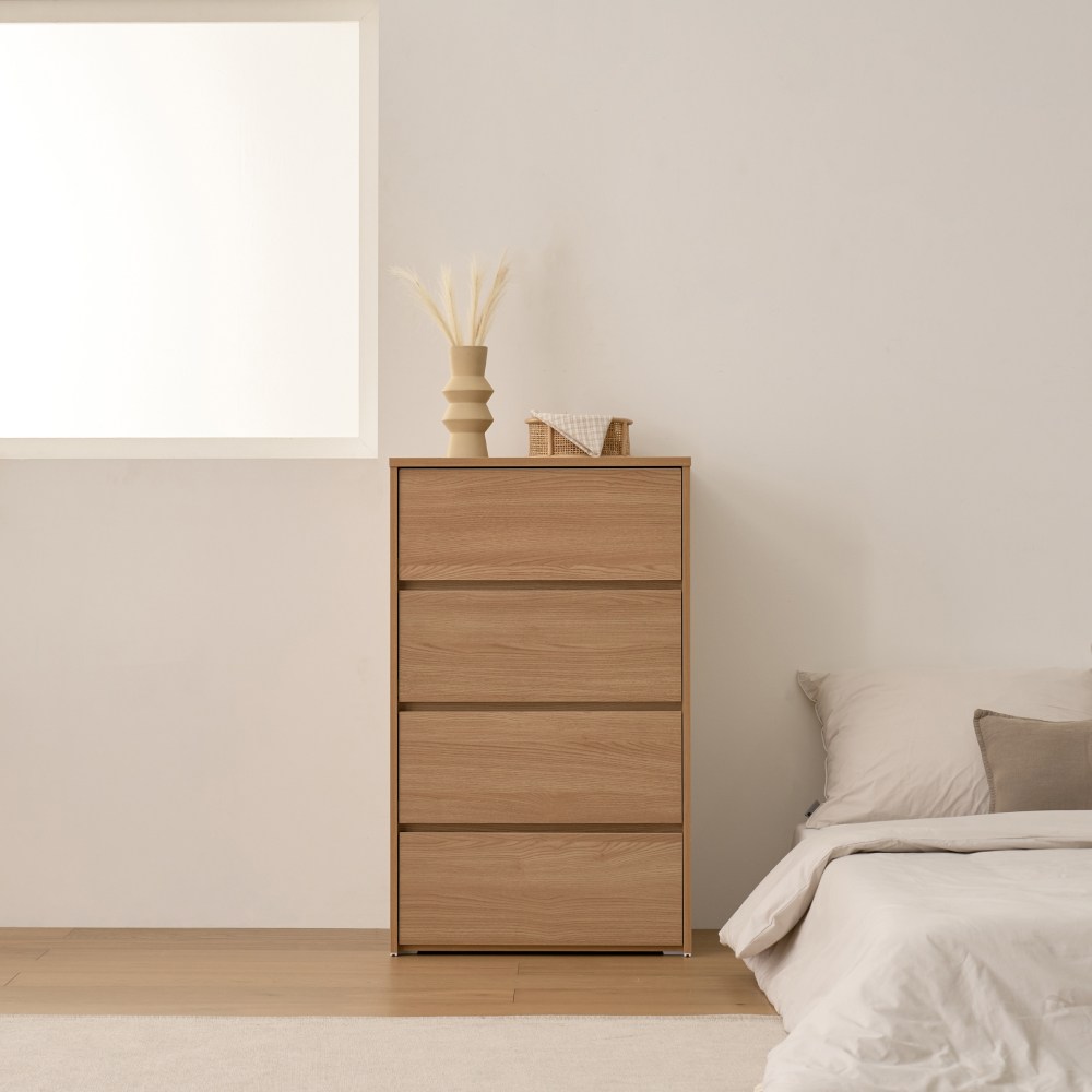 [모던하우스] ON 스탠다드 4단 서랍장 W600 오크 129,000원