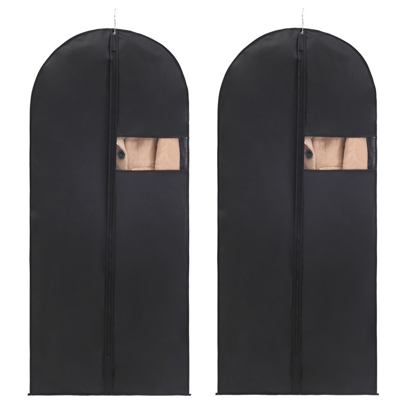 로이윙 심플 투명창 행거 옷커버 방수 블랙 8,630원