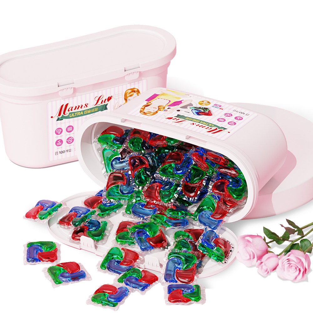 맘스럽 울트라 퍼퓸 캡슐세제 8배 초고농축 국내생산 프리미엄 3in1 대용량 실내건조형 10,040원