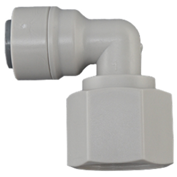 정수기피팅 부품-6.35mm나사산17mm 변환 엘형 암나사피팅, 1개 3,000원