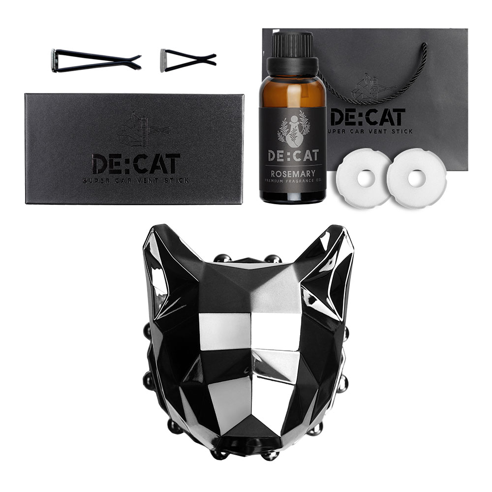 [디캣] 차량용 고양이 방향제 싱글 A세트 미러그레이 19,900원