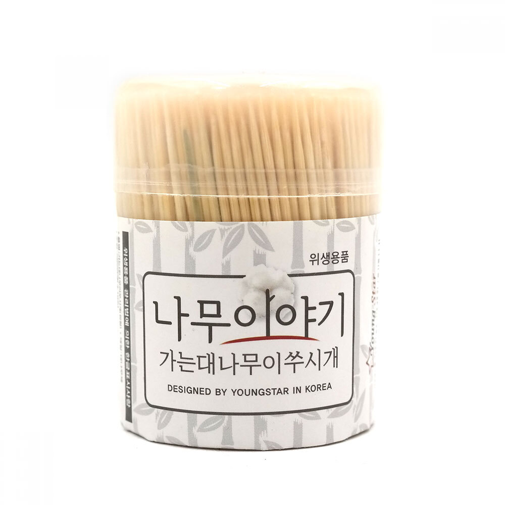 가는 대나무 이쑤시개 1통 600개입, 7개, 600개입 26,240원
