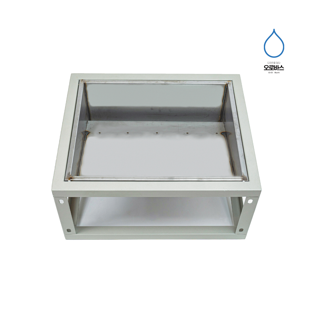 450 타일 세면대C타입 자연배수형 프레임 세트 벽매립수전형 390,000원