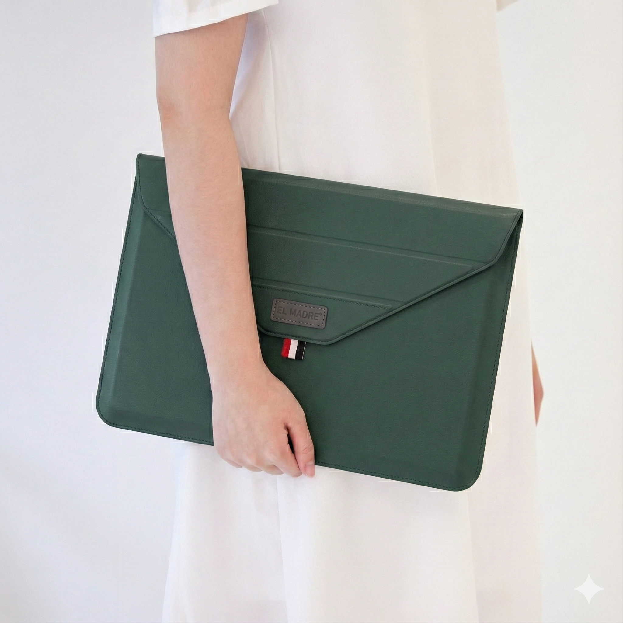 엘마드레 노트북파우치 방수 케이스 맥북에어 삼성 lg그램 노트북커버, 모던그린, 1개 25,700원