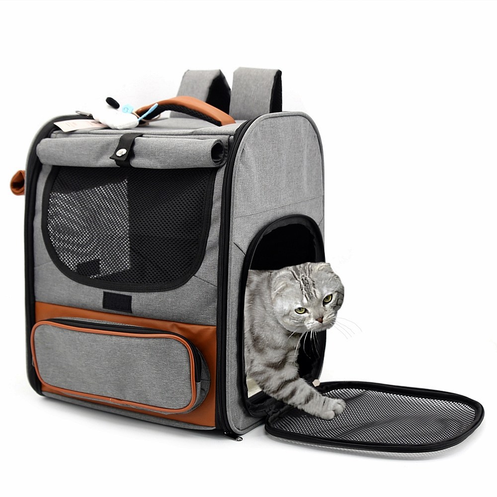 퍼피허그 Luka long 강아지 백팩 캐리어 산책 이동 가방 고양이 애견 기내용 컨넬 카시트 배낭, 현재가 32,210원