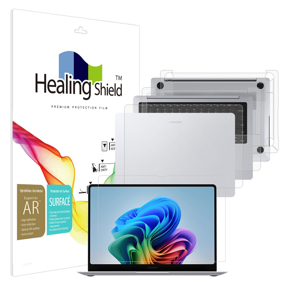 힐링쉴드 갤럭시북6 프로 NT940XJG AR 고화질 액정보호필름  + 외부 필름 3종 세트 67,020원