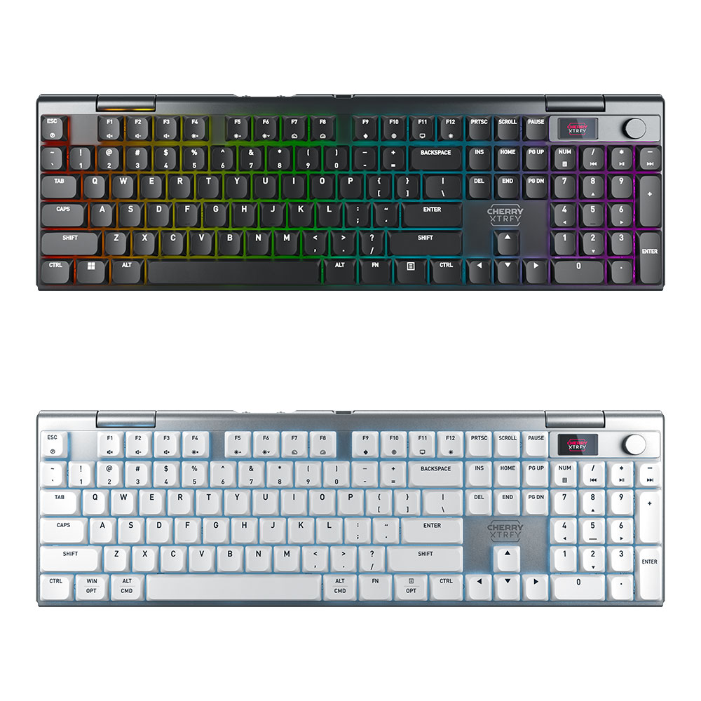 체리 엑스트리파이 MX 10.1 LP 8K 무선 게이밍 키보드 (블랙/실버), 실버 329,000원