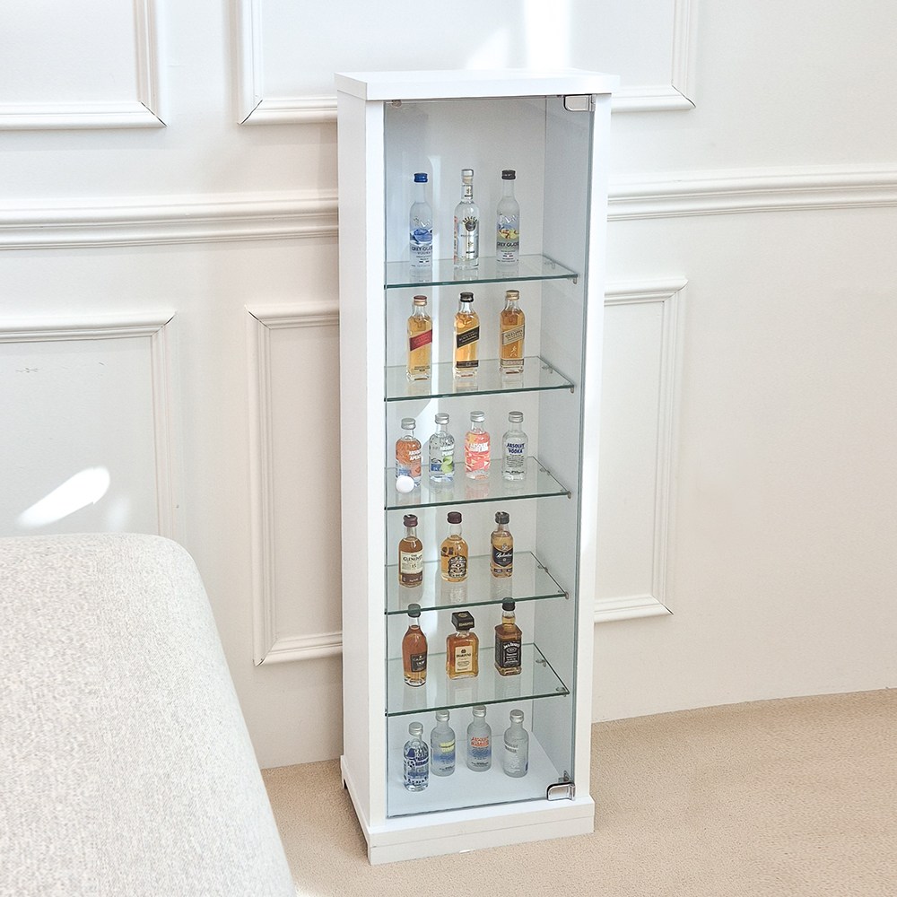 카미코코 cd장 유리장식장 수납장 진열장 장식장 미니어처 피규어 79,800원