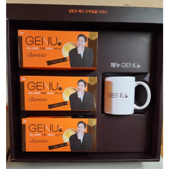 [머그컵 세트] 제누 스테비아 단백질 커피 믹스 바리스타 37,380원
