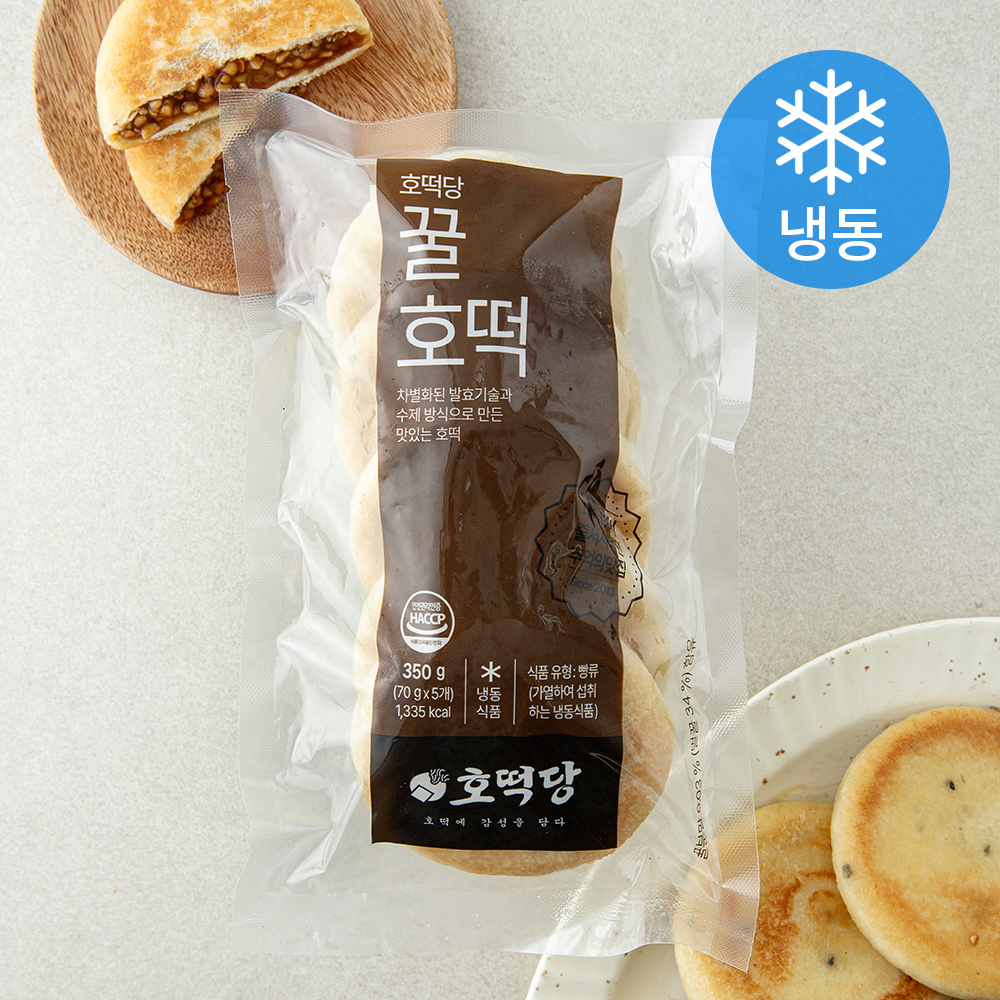 [로켓프레시] 호떡당 꿀호떡 (냉동), 70g, 1개, 5개입 6,210원