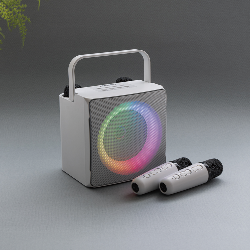 블루투스 마이크 + 미러볼 듀엣 마이크 레인보우 Rainbow 69,000원