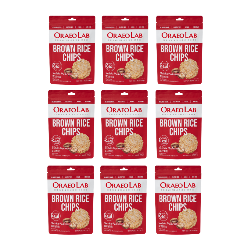 오래오랩 표고버섯 현미칩 저당 다이어트 간식 39,000원