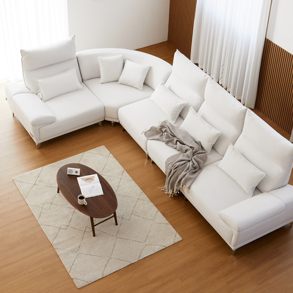 히든수납소파 VERDI 4인용 6인용 8인용(코너형) 신소재 조야원단 아쿠아텍스 패브릭소파 일자형 코너형 889,000원