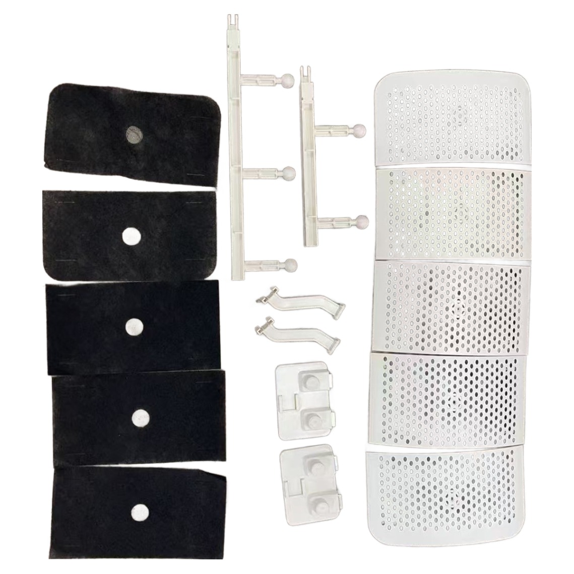 여신 무타공 상하좌우 조절가능 천장형 시스템 에어컨 바람막이 세트 고급형, 1세트, 단일상품 25,510원