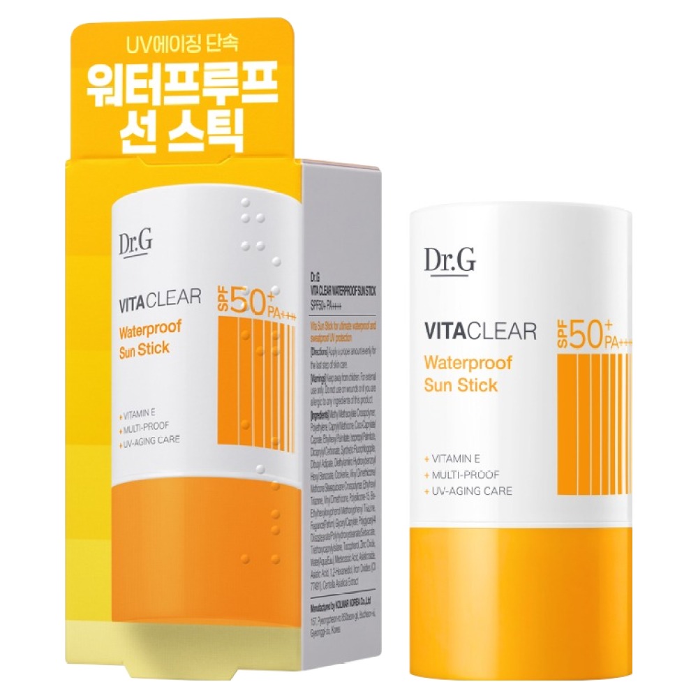 닥터지 비타 클리어 워터프루프 선 스틱 SPF50+ PA++++, 21g, 1개 11,900원