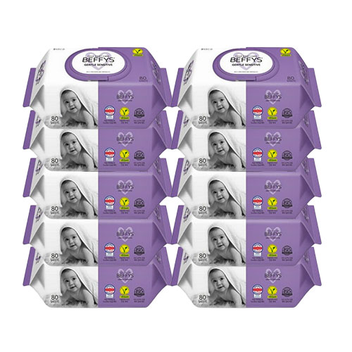 베피스 젠틀 센시티브 80매 캡형 물티슈 10개 12,500원