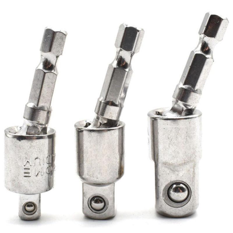 소켓 아답터3종세트 360도회전식 복스 아답터1/2 1/4 3/8세트, 1세트 3,800원