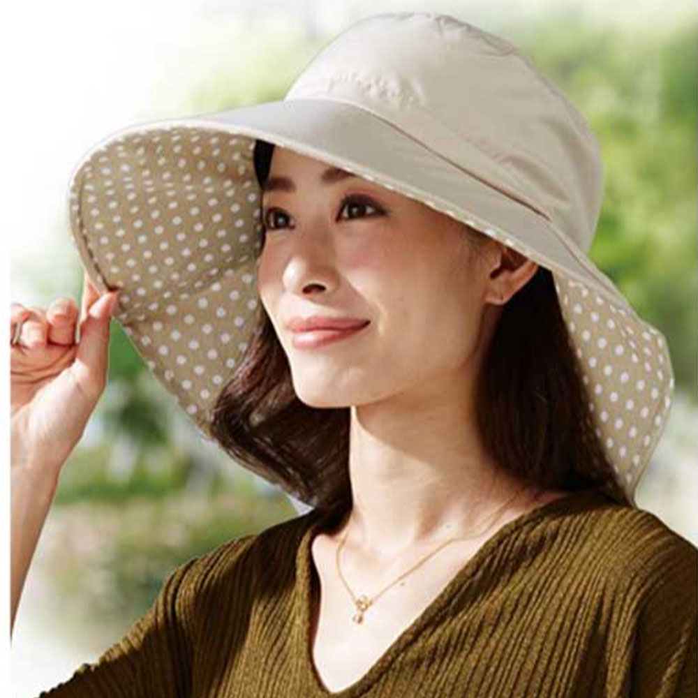 일본니즈  uv컷 자외선 차단 모자 /리본사이즈조절가능 챙이 넓은 27,000원