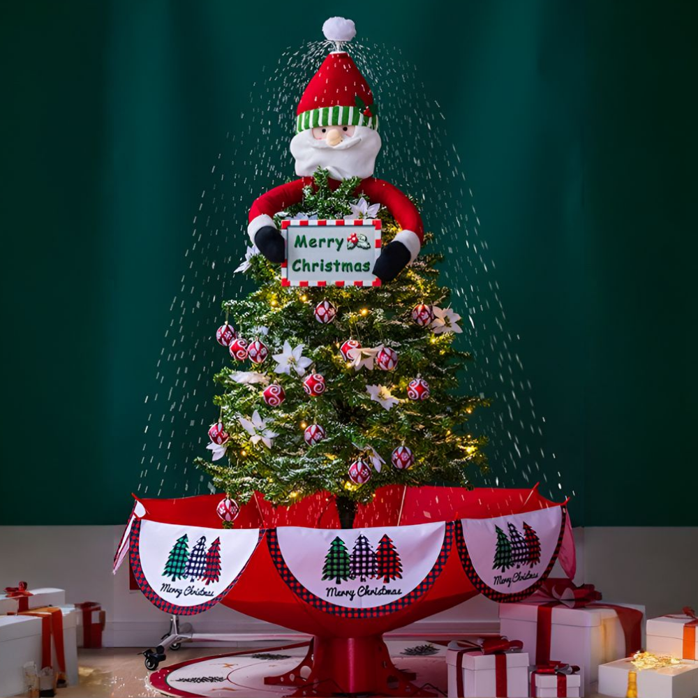 스노잉트리 눈날리는 크리스마스트리 장식 풀세트 눈내리는 눈뿌리는 2025 SNS 난리난 대형 트리 373,600원