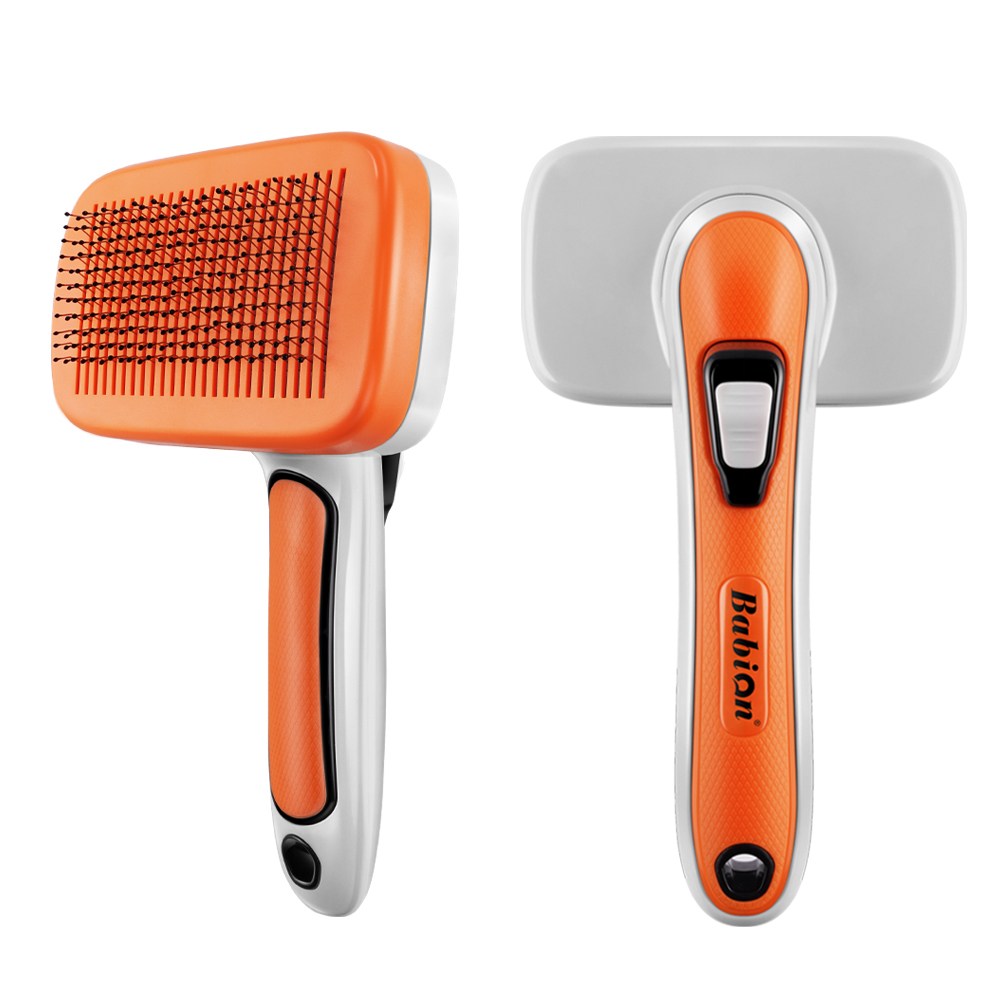 바비온 반려동물 쓱싹 슬리커 자동 털 제거 브러쉬 M, 화이트, 1개 15,900원