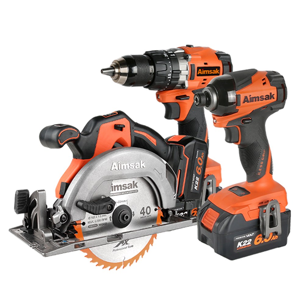 아임삭 21.6V 충전원형톱 임팩드라이버 해머드릴 콤보세트 BL22SMT8, 1개 867,000원