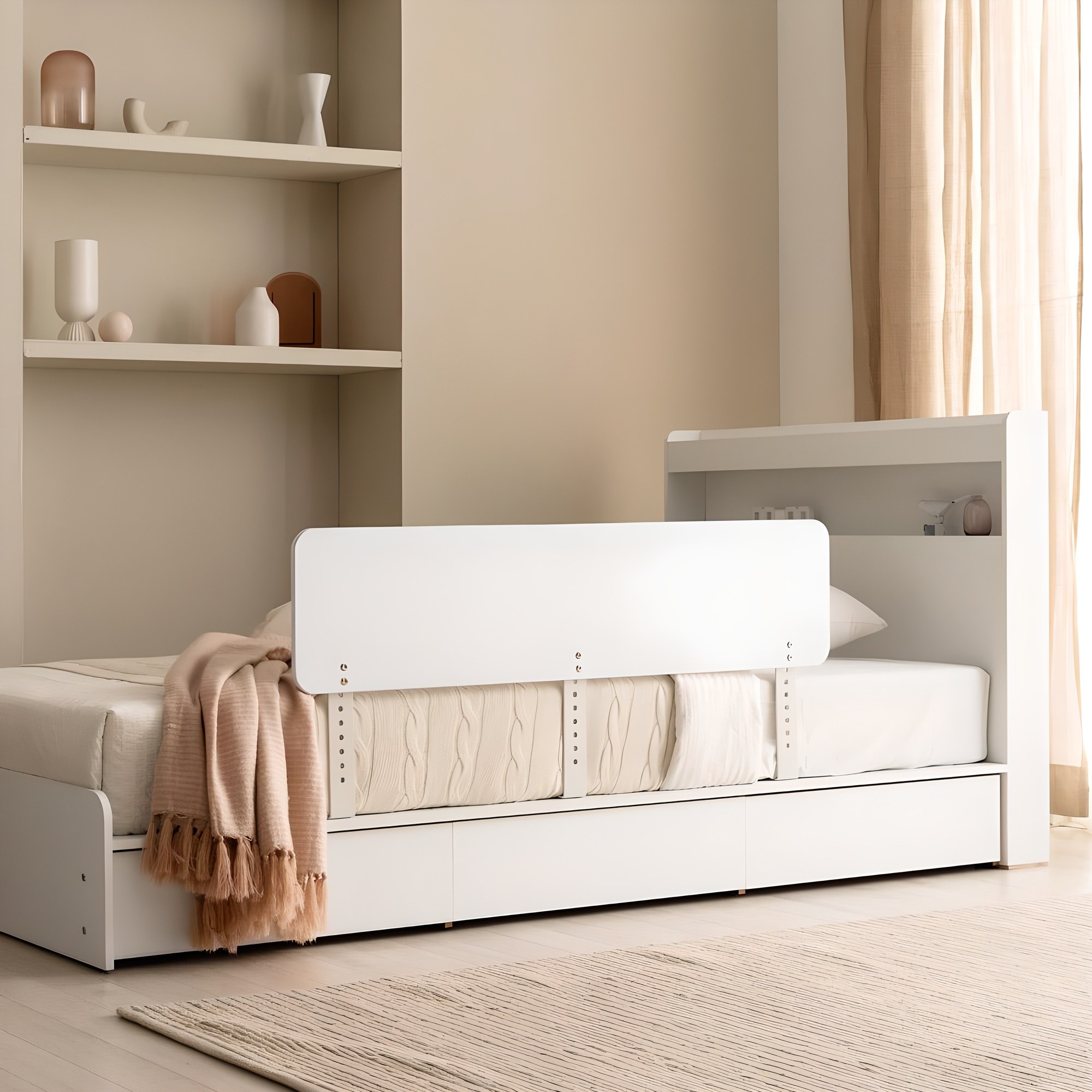 젠티스 국산 어린이 침대 안전가드 낙상방지 무지 고급브래킷 59,000원