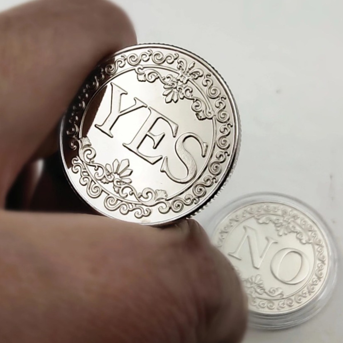 YES or NO 코인 기념주화 양면 동전 수집품 6,550원