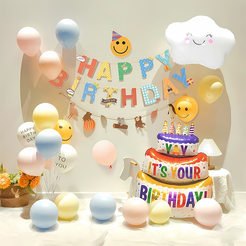 스피세프 파티 생일풍선 장식 생일파티 풍선세트 9,800원