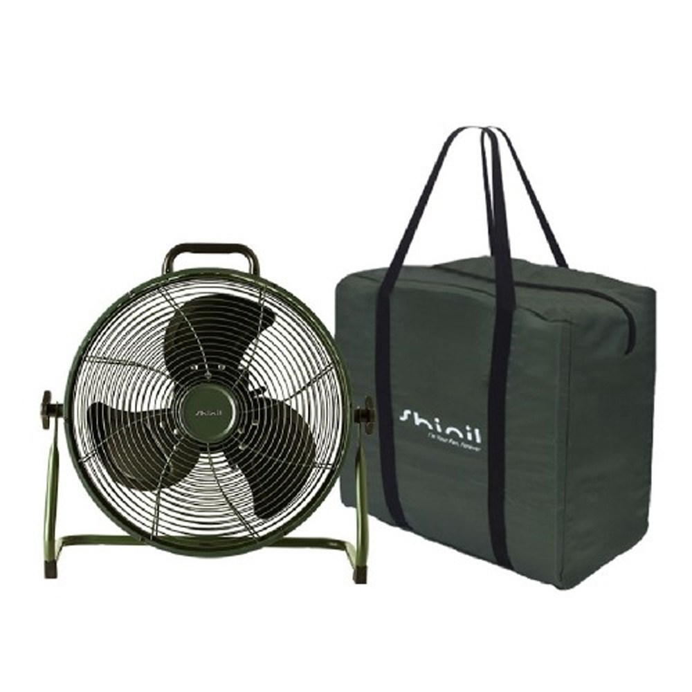가볍고 간편하게 신일 무선 캠핑용 선풍기 12인치 카키 SIF-DC2428 145,000원