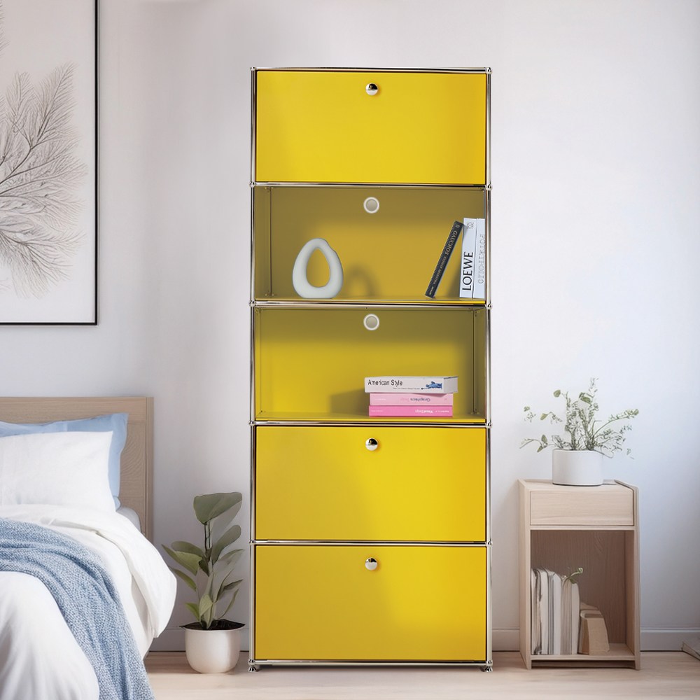 이가페 미드센츄리 모듈거실장 모노 1x5 베이직 오픈수납장B 1,025,000원