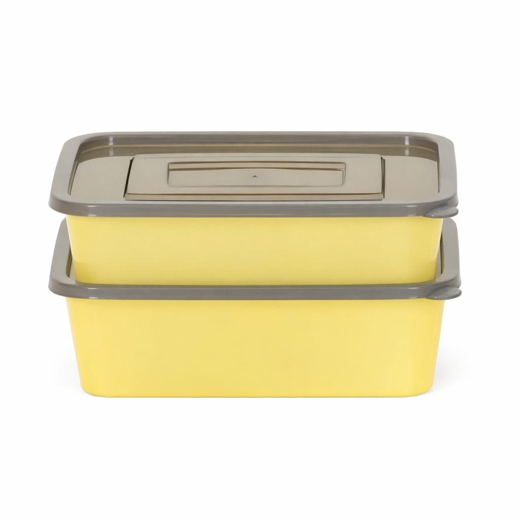 유정랩 신선유지용기 1450ml (2P) 소분용기 야채소분 사각 밀폐용기 냉장고정리용기 14,860원