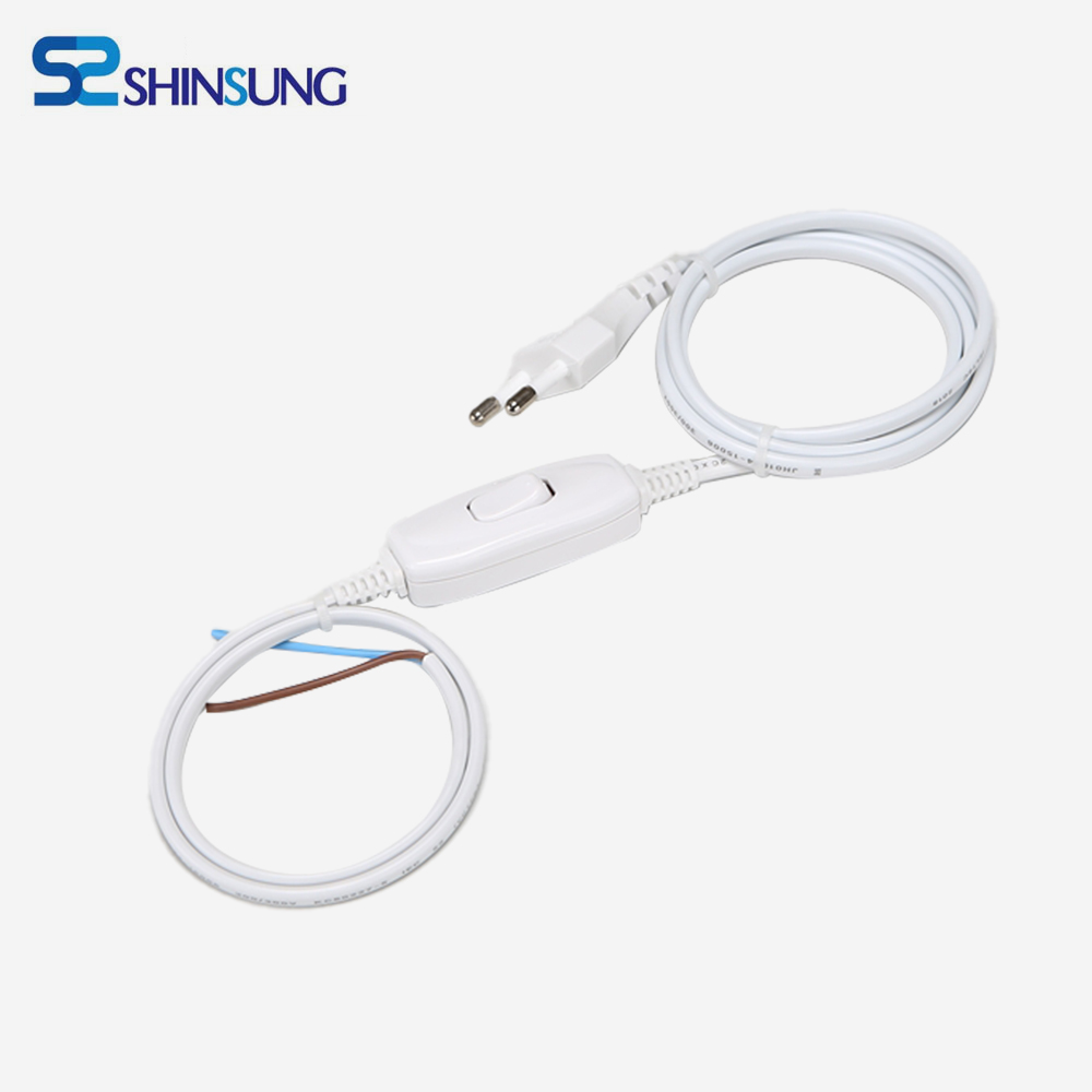 [국산] EOMARKET 파워코드 중간스위치 코드 DIY 전선 코드선 똑딱이 셀프 인테리어 1.5m 2m 3m 화이트 블랙 4,300원