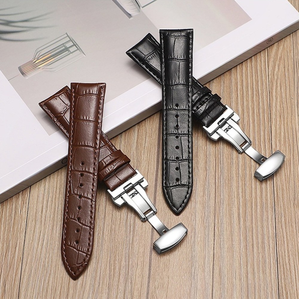 프리미엄 천연소가죽 디버클 시계줄 스트랩 세트 22mm 14,000원