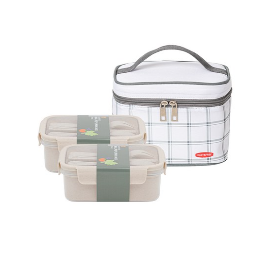 이지앤프리 밀프랩 1호 찬합 2종 1단 도시락통 + 도시락 가방 세트 66,650원