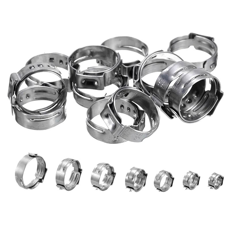 스텐 호스밴드 한귀 양귀 밴드 클램프 반도 수도 연료 호스 클립 410원