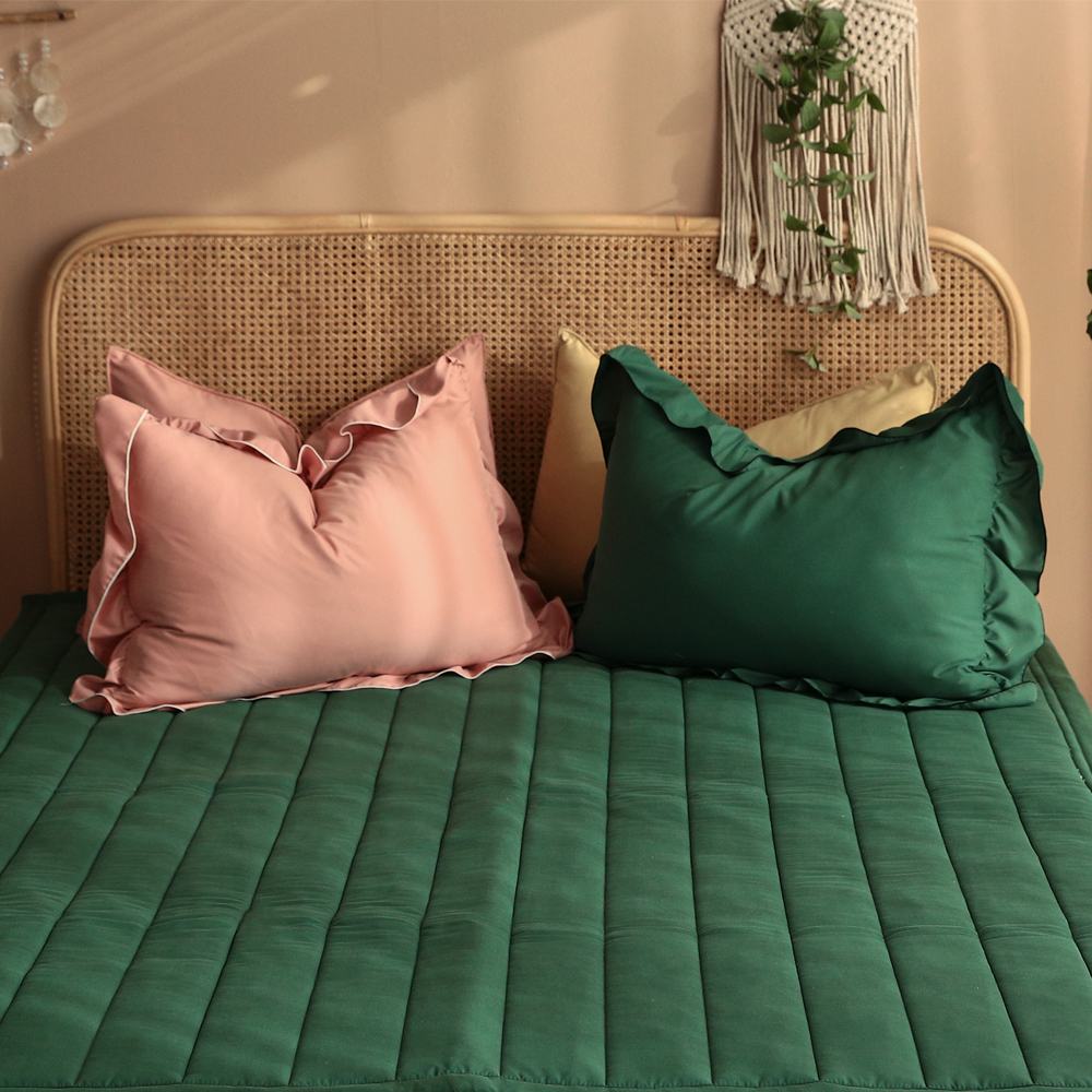 헬로우슬립 그루밍 나노화이바 프릴 베개커버 11,000원