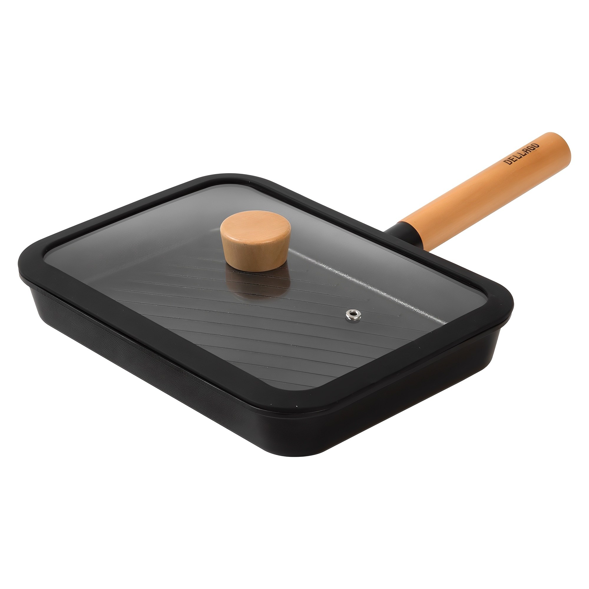 델라고 인덕션 통주물 사각그릴팬 블랙 33,600원