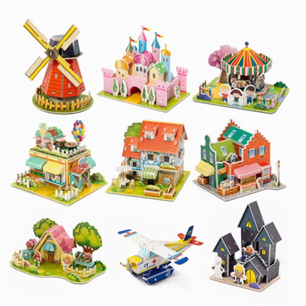 3D 종이모형 입체퍼즐 만들기 모음, 1개 2,500원