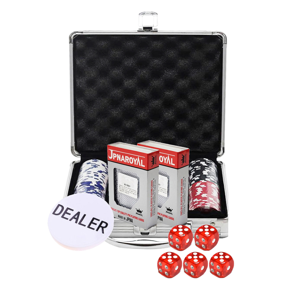 다싸몰 컬러칩 5종 x 20p + JPNA카드 2p + 딜러칩 + 빨강주사위 5p 세트 29,880원