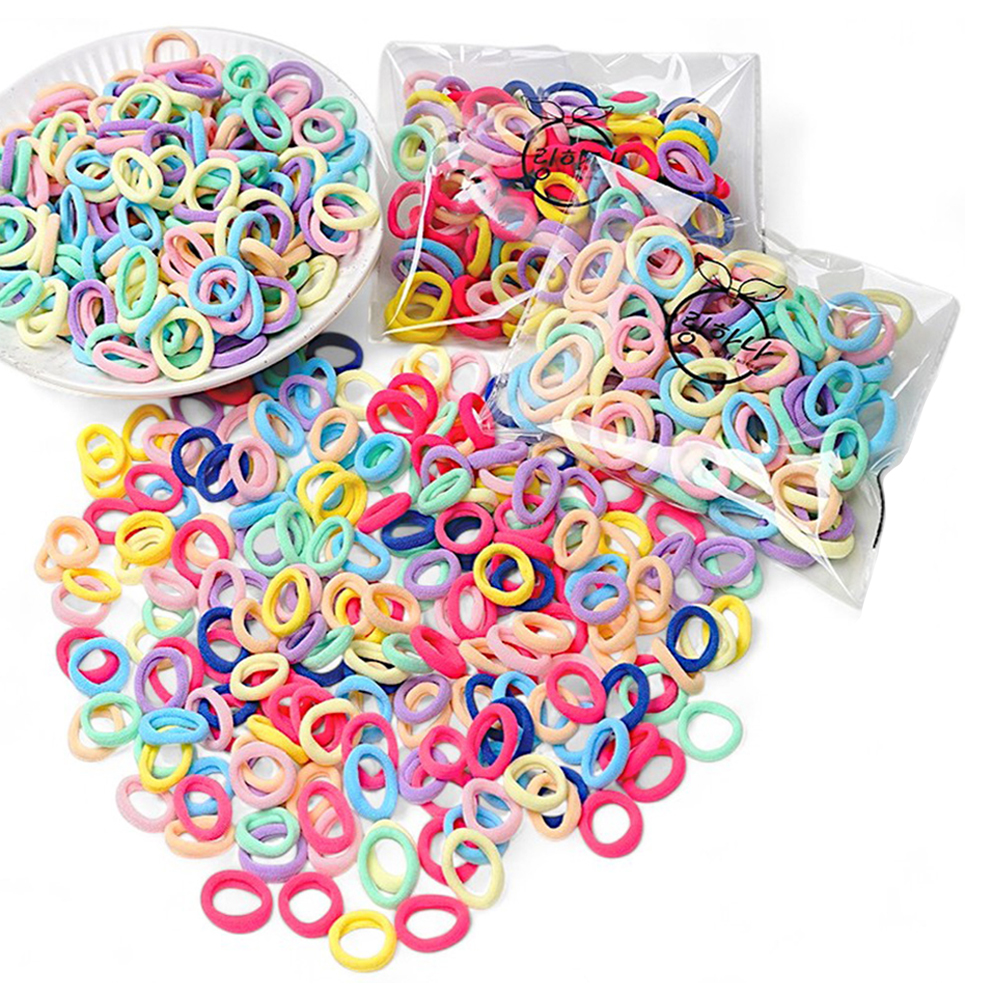 링하나 꼬미 안 아픈 무봉제 도넛 머리끈 RH6 200p 5,000원