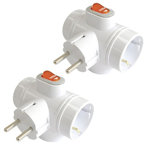 피스코리아]T형 스위치 멀티콘센트, 단일색상, 1개 6,240원